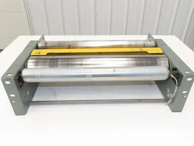 Hytrol 24" Slider Bed Belt Conveyor Take-Up Tail Pulley Assembly 4" Pulley