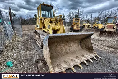 Used 1987 CATERPILLAR 963 Compact Track Loaders Pennsylvania US | Proxy Equipment #1378181