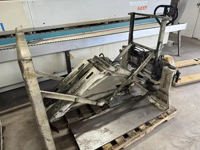 LOT OF (3) CASCADE 4,500 LB. SLIP-SHEET PUSH/PULL FORK-CARRIAGE ATTACHMENTS