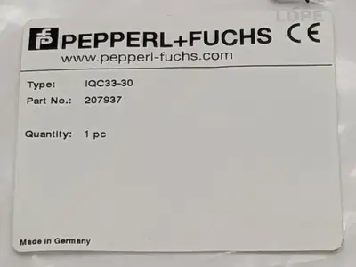 IQC33-30 | Pepperl+Fuchs  RFID Transponder 207937 - New