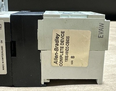 USED Allen-Bradley 190E-NND2-CB63S