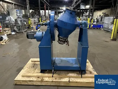 USED Baker Perkins 0.75 Cu Ft Baker Perkins Double Cone Vacuum Dryer, S/S