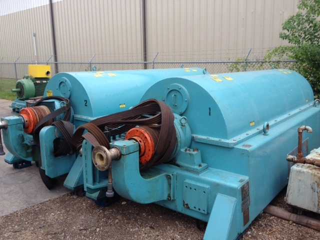 (2) Sharples XM-706 Super-D-Canter centrifuge, 316SS.