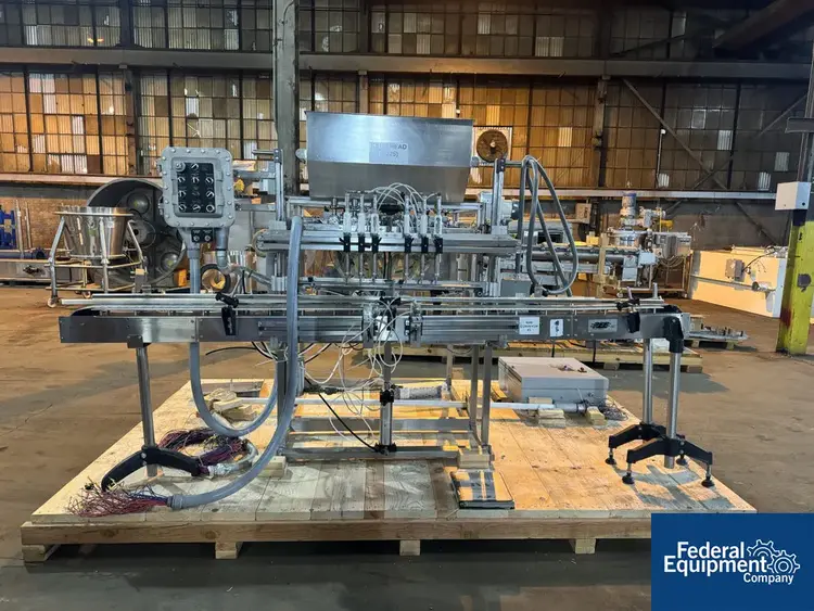 Used IVS-REB 6-Cylinder Piston Filling System Liquid Fillers Ohio US | Federal Equipment Company #128659