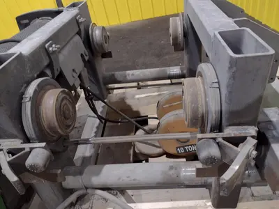 10 TON STAHL SINGLE-GIRDER OVERHEAD CRANE CABLE HOIST & POWER TROLLEY: STOCK #19748
