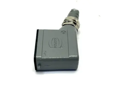 19 20 010 1540,09 20 010 2612 | Harting 19 20 010 1540 Hooded Insert Connector Male 09 20 010 2612 - Used