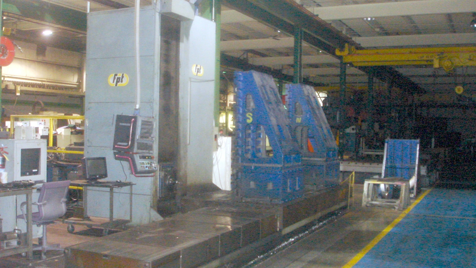 Used 1997 FPT LEM937L Horizontal Table Type Boring Mills Pennsylvania US | Hadanich Machine #1443519