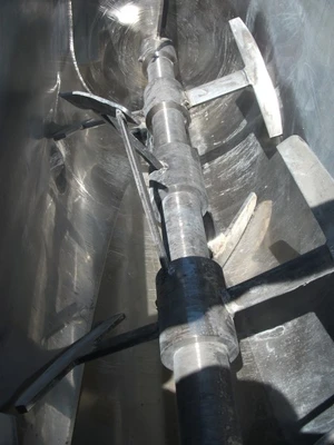 500L S/S JKTD U Trough Mixer