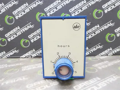 atc 322B 113 A 22 CS Time Delay Relay Module 0-5 Hours Used