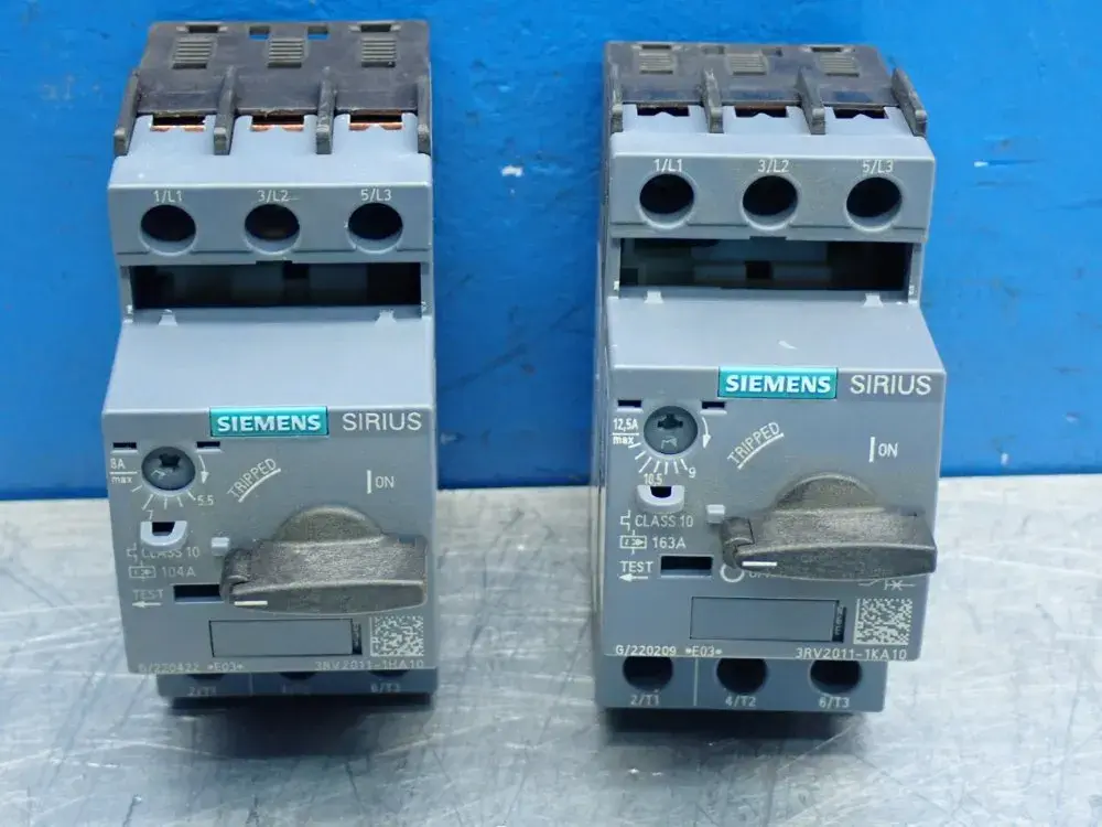 USED SIEMENS 3RV20111KA10