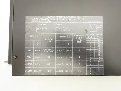 Square D 8020-SCP-631 Sy/Max Processor Model 600 Series A1 Rev 3.20 5VDC 5.5A