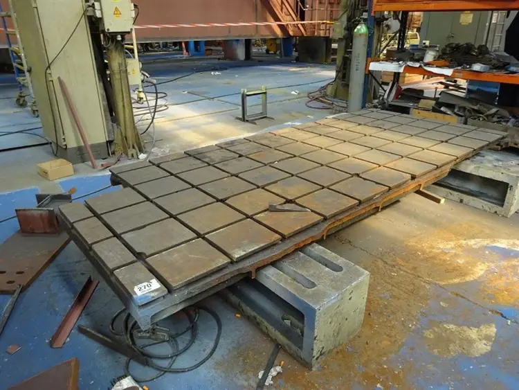Used WELDING TABLE 3820 X 1580 X 140 MM Tables, Floor & Layout Plates BE | Apt International N.V #366619