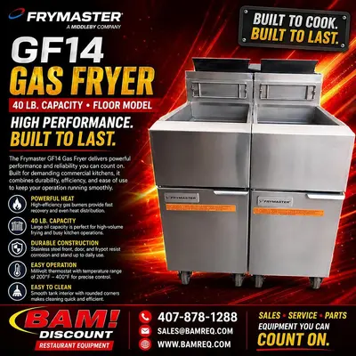 Used FRYMASTER _UNKNOWN_ Bakery Equipment Florida US | BAM Discount Restaurant Equipment #1285523