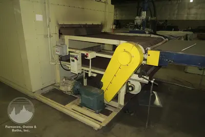 60"W x 6"H x 25'L Heated Length, Belt Conveyor Oven, Gas Fired, 500-F