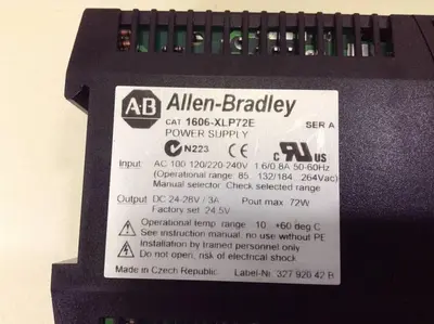 USED ALLEN BRADLEY 1606-XLP72E  SER A