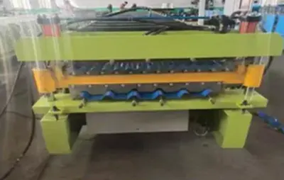 Hydraulic Roof Metal Sheet Roof Panel Roll Forming Machine in Botou City, China