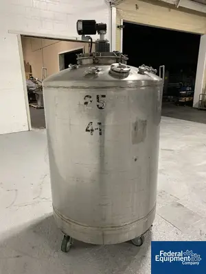 N/A 1,400 Liter Stainless Steel Mix Tank