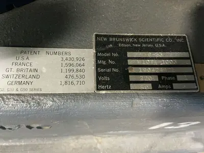 USED NEW BRUNSWICK SCIENTIFIC G53