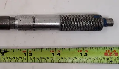 USED BROWN & SHARPE INSIDE MICROMETER