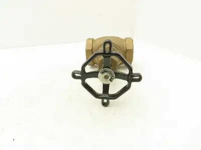 Lunkenheimer 2140 Bronze Globe Valve 2" NPT Rising Stem 125SP 200 WOG