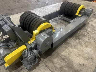 120,000 LB / 60 TON RANSOME PANDJIRIS TANK TURNING ROLLS - POWER & IDLER SET: STOCK 13386