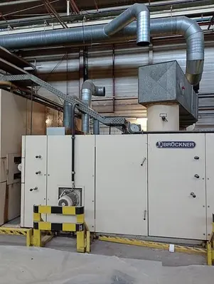 USED 1982 BRÜCKNER BACK COATING LINE