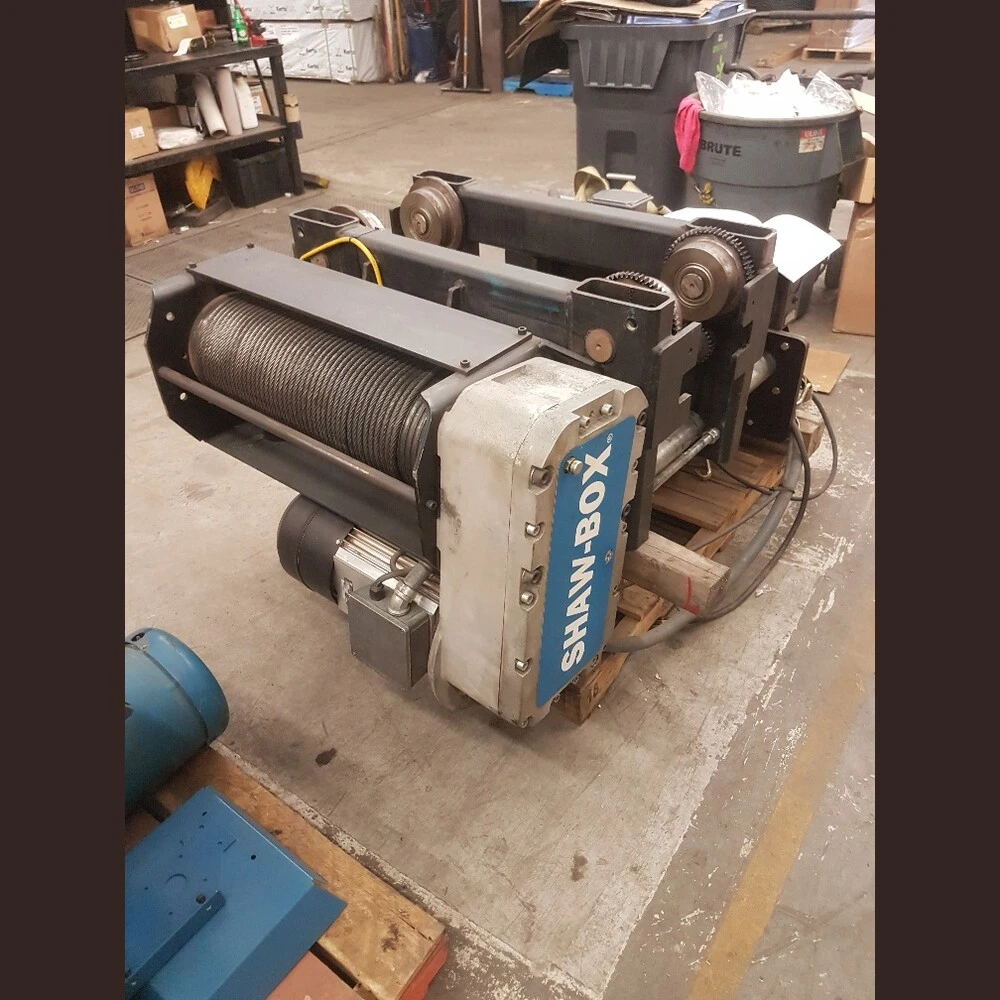 Shaw-Box 7.5 Ton World Series Wire Rope Hoist