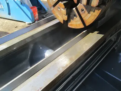 22" x 106" Axelson, oil country lathe, 9" throught hole & taper attachment