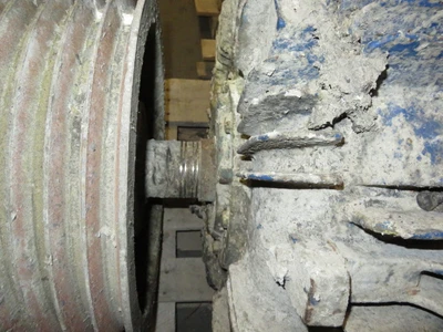 200 hp ABB AC Motor 1185 Rpm 575v