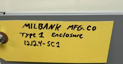 New | in-Stock MILBANK 12124-SC1 Miscellaneous Equipment (Electrical & Power) Ohio US | Surplus Asset Holdings #1262502