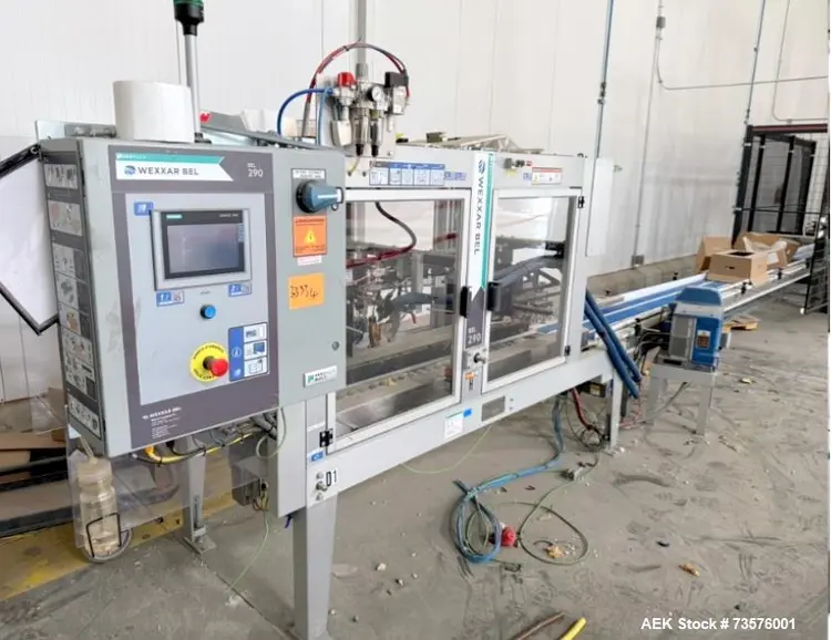 Used WEXXAR BEL 290H Case Sealers - Glue Illinois US | Aaron Equipment #379681