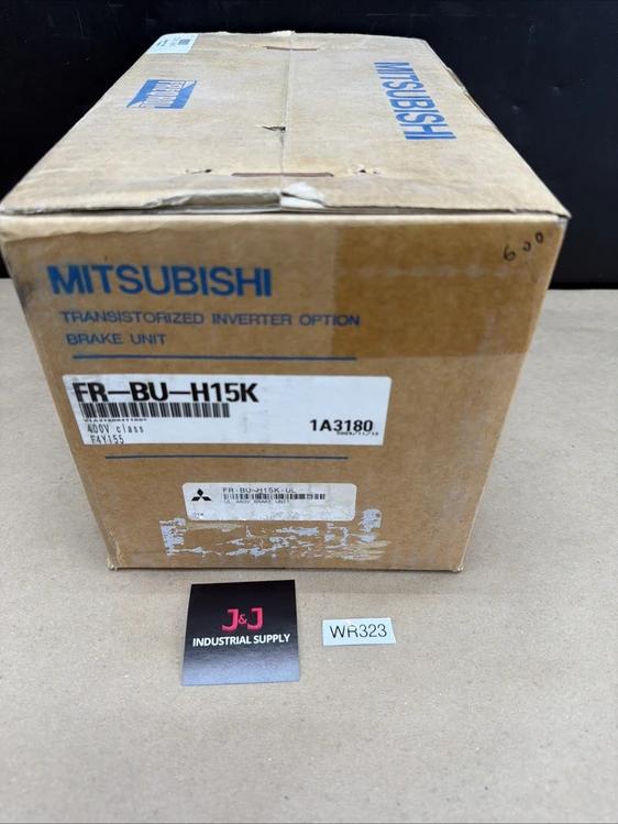 New | in-Stock Mitsubishi Electric FR-BU-H15K Variable Speed Drives Indiana US | J&J Industrial Supply #924792