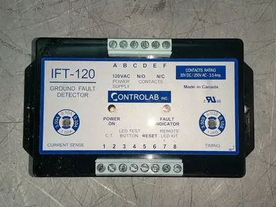 New | in-Stock CONTROLAB INC IFT120 Electrical Testers Ohio US | HGR 24 #1474867