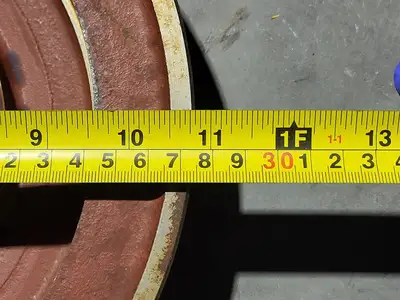 2" Centrifugal Pump Impeller P32101