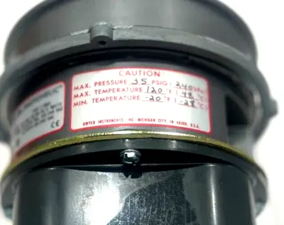 NEW DWYER A3215-LT PRESSURE SWITCH A3215LT 120VAC 50/60HZ 6WATTS