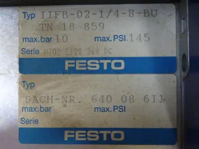 USED FESTO IFB8-02