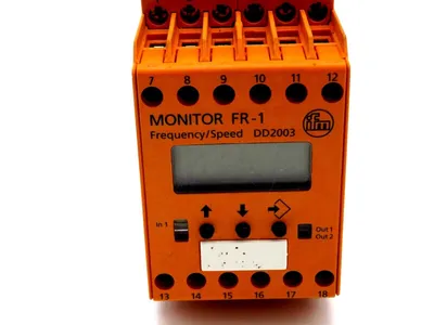 USED IFM ELECTRONIC DD2003 POWER SUPPLY MONITOR FR-1