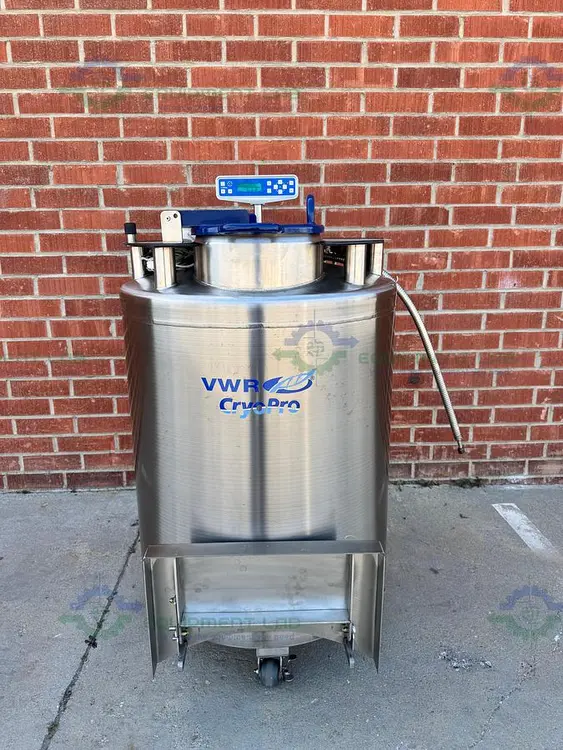 Used VWR AF-VPSP-1 PS CRYOPRO LIQUID NITROGEN CRYOGENIC STORAGE TANK MFG 2021 Cryogenics California US | Equipment Lab #804054