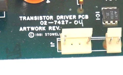 NEW STOWELL 02-7427-04 TRANSISTOR DRIVER PCB 02742704