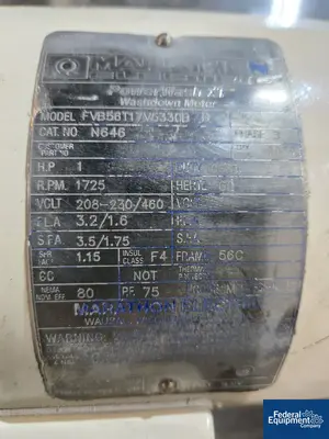 Unknown 1 HP Marathon Electric Motor