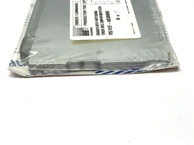 NEW ROUSSEAU METAL DRAWER WITH PARTITIONING PKG OF 8
