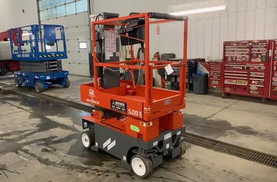 New | in-Stock 2026 SKYJACK SJ20E ELECTRIC VERTICAL MAST LIFT Scissor Lifters Alberta CA | Adcock Equipment #1417633