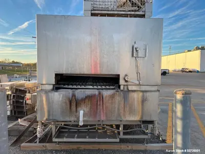 Used Omar Associates Belt Oven – Stainless Steel Mesh Belt for Sale