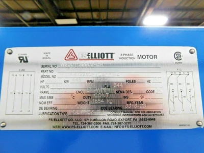 New | in-Stock FS ELLIOTT P500-600 Centrifugal Air Compressors Ohio US | Equipment Recovery Corp. #1331439
