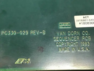 USED VAN DORN PC330-029 330-029