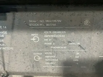 Used MILLER DIMENSION NT450 Mig Welders Ohio US | HGR 24 #1441288