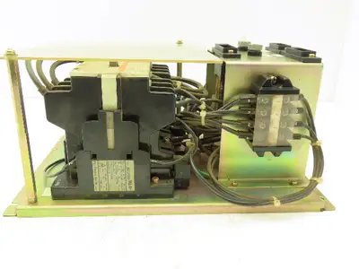 Yaskawa Electric JZRCR-XPU10C Contactor Motor Starter Assembly 25kW 3PH 660V