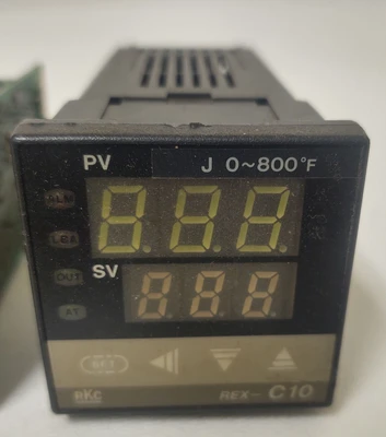 🔥 (3 PCS LOT) RKC-REX-C10 Temperature Controllers PID
