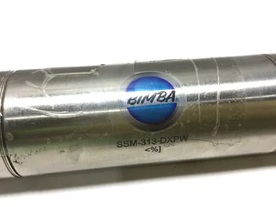Bimba SSM-313-DXPW Pneumatic Cylinder Stainless Steel