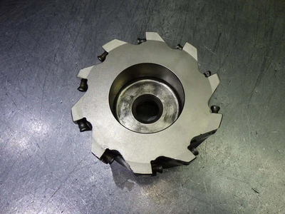 SECO 80mm (3.15") Coolant Thru Facemill 27mm Arbor R220.69-0080-12-10AN (LOC3397)
